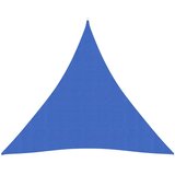 vidaXL Senčno jadro 160 g/m² modro 3x3x3 m HDPE, (20965408) Cene