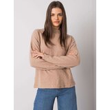 RUE PARIS Sweater-TO-SW-1213.76-dark beige | Shoptok.si