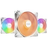 BE QUIET LIGHT WINGS LX (BL122) RGB 120mm 4-pin PWM 3x beli ventilator | Shoptok.si