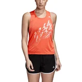 Adidas Speed Tank Women's Tank Top Orange, XS