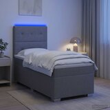  Krevet s box springom, madracem i LED-om 90 x 190 cm | shoptok.hr
