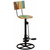  Barski stolci 2 kom od masivnog obnovljenog drva Šarena 44 x 44 x 112 cm | shoptok.hr