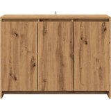 vidaXL Komoda artisan hrast 102x33x75 cm inženirski les | Shoptok.si