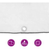  Prozirna cerada s ušicama 1x12 m polietilen | shoptok.hr
