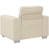 SOFA 3 pcs Bež 219 x 80 x 82 cm Platnasta tkanina | shoptok.hr