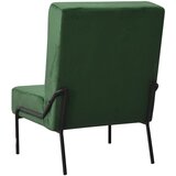  Stolica za opuštanje 65 x 79 x 87 cm tamnozelena baršunasta | shoptok.hr