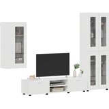  Set TV komoda FLORIN 3 kom. Visoki sjaj bijela | shoptok.hr