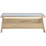 Light & Living Stolić za kavu sa staklenom pločom stola u svijetloj prirodnoj boji 70x112 cm Yuki – | shoptok.hr