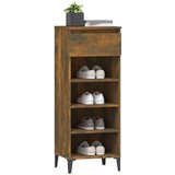  Za cipele boja hrasta 40x36x105 cm konstruirano drvo | shoptok.hr