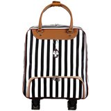 INF Rolling Travel BagWater – odporen in lahek L Črno-bele črte, (21685320) | Shoptok.si