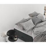 Maison de Rêve Temno siva boxspring postelja s prostorom za shranjevanje 140x200 cm Malte – | Shoptok.si