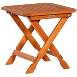 Gardenson VRTNI LEŽALNIK rdeča, bež, barve lesa evkaliptusa | Shoptok.si