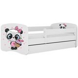 HAPPYKIDS Dječji krevet Dreamy panda 140x70 sa madracem s ladicom Bijela | shoptok.hr