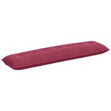  Jastuk za leđa Vinska crvena 200 x 50 cm Kordura tekstil | shoptok.hr