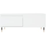  Stolić za kavu bijeli 90 x 50 x 36,5 cm od konstruiranog drva | Eponuda.com