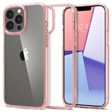 Spigen ultra hybrid ovitek za iphone 13 pro prozorno roza Cene