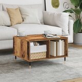 vidaXL Klubska mizica starinski les 60x50x36,5 cm inženirski les Cene