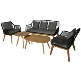 Kaemingk vrtna garnitura 244401 Seville črno rjava | Shoptok.si