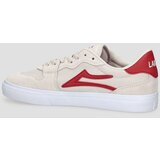 Lakai York Skate cevlji white / red suede | Shoptok.si