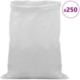  Tkanine vreće 250 pcs Bijela 30 x 45 cm PP | shoptok.hr