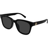 Gucci GG2126SK 001 ONE SIZE (55) Črna/Siva Cene