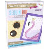 Creative DIY Sequins Set Studs Flamingo Frame | shoptok.hr