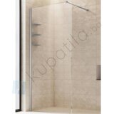 Tuš kabina Walk in sa policom 80cm hrom Dasbad | Eponuda.ba