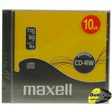 Maxell cd-rw 80 12X jewel 626001.40.TW cene