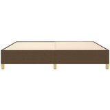  Za krevet s oprugama tamnosmeđi 200x200 cm od tkanine | shoptok.hr
