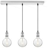  Kabl za napajanje VINTAGE 3xE27/40W/230V, matni hrom | Eponuda.com