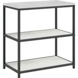 kuhinjski set za pohranu 2 pcs bijela 150 x 50 x 92 cm