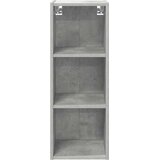 Viseći ormarić s pohranom Betonski sivi 30 x 29,5 x 80 cm | shoptok.hr