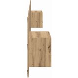  Uzglavlje s ormarićem 3 pcs Umjetnički hrast Konstruirano drvo | shoptok.hr