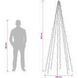  Lampice za božićno drvce s 8 LED lampica 1000 LED lampica | shoptok.hr