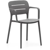 Kave Home Siva plastična vrtna stolica Morella – | shoptok.hr