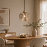 Brilliant visilica na sajli nordic cage 1xE27/20W/230V prečnik 35 cm bež | Eponuda.com