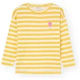 Topi & Bluze COMPAÑIA FANTÁSTICA T-Shirt 42016 - White/Yellow Rumena