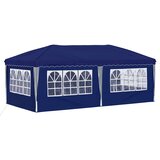  Rastezljivi šator za zabave 575 x 288 x 245 cm Plava | shoptok.hr