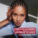 Rimmel London Wonder'Bond gel za obrvi odtenek 002 Medium Brown 7.7 ml | Shoptok.si