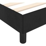  Okvir za krevet s uzglavljem crni 120 x 200 cm baršunasti | shoptok.hr