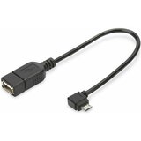 Digitus Kabel USB A-B mikro OTG 0,2m kotni AK-300313-002-S | Shoptok.si