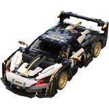 Kockice za slaganje sportskog automobila sa 242 elementa - crno/sivi | Shoptok.si