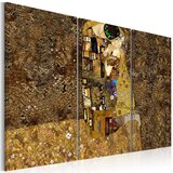  Slika - Klimt inspiration - Kiss 120x80 Cijene