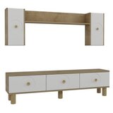Hanah home TV polica Deren Bohem Sapphıre Oak White