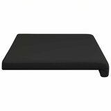  Jastučić za klupu Umjetna koža Crna Dubina 35 cm | shoptok.hr