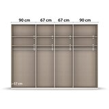 Novel OMARA Z DRSNIMI VRATI, hrast artisan | Shoptok.si