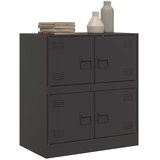  Komoda crna 67 x 39 x 73 cm čelična | shoptok.hr