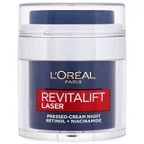 L´Oréal Paris revitalift laser pressed-cream night retinol + niacinamide nočna krema za obraz za vse tipe kože 50 ml za ženske