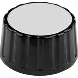 Mentor okretni gumb s gumbom za obilježavanje crna (ø x v) 36 mm x 18.5 mm 334.61 1 st Cijene