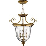 Elstead Lighting Elstead Cambridge 3-lučna majhna stropna viseča svetilka, polirana medenina, E14, (22098441) Cene